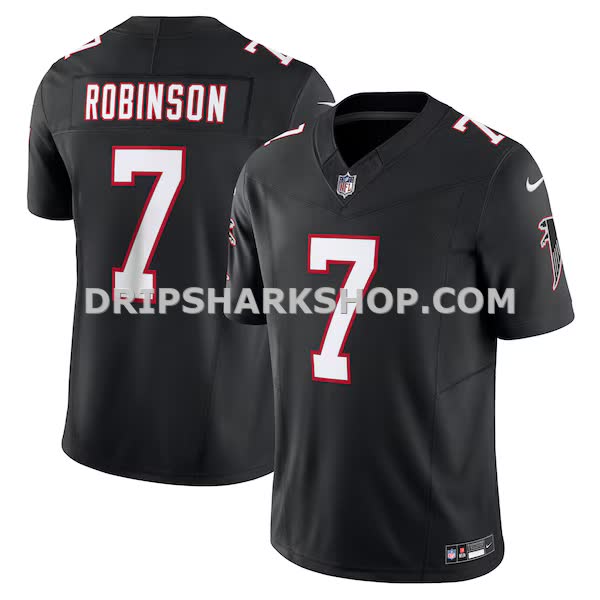 Mens Nike Bijan Robinson Black Atlanta Falcons Alternate Vapor Fuse Limited Jersey