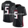 NFL021f1dM01-30a8ef Mens Nike Drake London Black Atlanta Falcons Vapor Fuse Limited Jersey