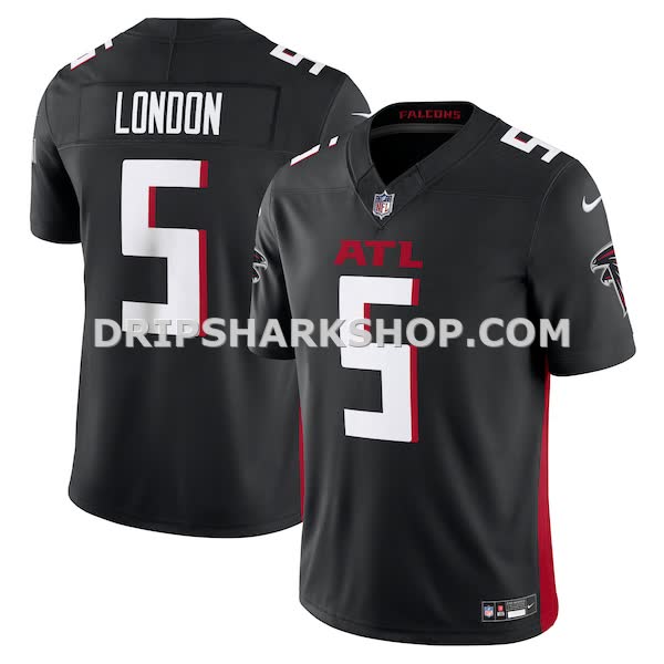 Mens Nike Drake London Black Atlanta Falcons Vapor Fuse Limited Jersey