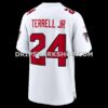 Mens Nike Aj Terrell White Atlanta Falcons Game Jersey