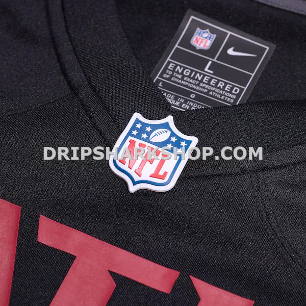 Mens Nike Jake Matthews Black Atlanta Falcons Game Jersey