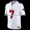 Mens Nike Bijan Robinson White Atlanta Falcons Vapor Fuse Sewn Down Limited Jersey