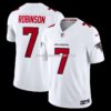 Mens Nike Bijan Robinson White Atlanta Falcons Vapor Fuse Sewn Down Limited Jersey