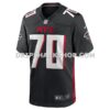 NFL023429G01-739b50 Mens Nike Jake Matthews Black Atlanta Falcons Game Jersey Pi4018000