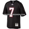 NFL023502G01-426092 Mens Mitchell And Ness Michael Vick Black Atlanta Falcons Legacy Replica Jersey Pi3604000