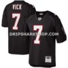 NFL023502M01-c5de30 Mens Mitchell And Ness Michael Vick Black Atlanta Falcons Legacy Replica Jersey Pi3604000