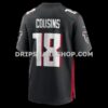 Mens Nike Kirk Cousins Black Atlanta Falcons Game Player Jersey