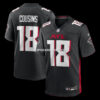 Mens Nike Kirk Cousins Black Atlanta Falcons Game Player Jersey