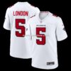NFL0247beG06-4e6b4f Mens Nike Drake London White Atlanta Falcons Game Jersey
