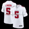 NFL0247beM01-ae703c Mens Nike Drake London White Atlanta Falcons Game Jersey