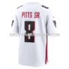 NFL024820G02-e21fc9 Mens Nike Kyle Pitts Sr White Atlanta Falcons White Game Jersey
