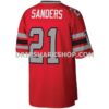 Mens Mitchell And Ness Deion Sanders Red Atlanta Falcons Legacy Replica Jersey Pi3610000