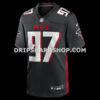 Mens Nike Grady Jarrett Black Atlanta Falcons Game Player Jersey