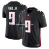 Mens Nike Michael Penix Jr Black Atlanta Falcons Vapor Fuse Limited Jersey