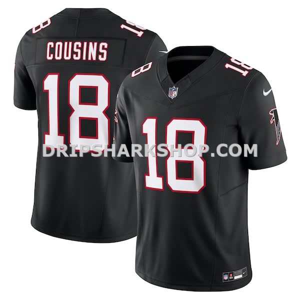 Mens Nike Kirk Cousins Black Atlanta Falcons Vapor Fuse Limited Jersey