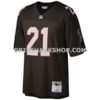 Mens Mitchell And Ness Deion Sanders Black Atlanta Falcons Big And Tall 1992 Retired Player Replica Jersey Pi3300000