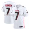 Mens Nike Bijan Robinson White Atlanta Falcons Game Jersey