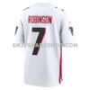 Mens Nike Bijan Robinson White Atlanta Falcons Game Jersey