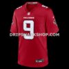 Mens Nike Michael Penix Jr Red Atlanta Falcons Game Jersey