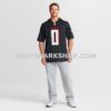 Mens Nike Divine Deablo Black Atlanta Falcons Team Game Jersey