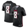 Mens Nike Kyle Pitts Sr Black Atlanta Falcons Legend Player Performance Top