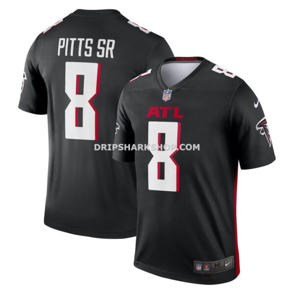 Mens Nike Kyle Pitts Sr Black Atlanta Falcons Legend Player Performance Top