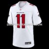 NFL027047G01-8eeb1e Mens Nike Jalon Walker White Atlanta Falcons Game Jersey