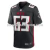 Mens Nike Chris Lindstrom Black Atlanta Falcons Team Game Jersey