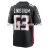 Mens Nike Chris Lindstrom Black Atlanta Falcons Team Game Jersey