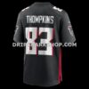 Mens Nike Deven Thompkins Black Atlanta Falcons Team Game Jersey