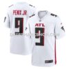 Mens Nike Michael Penix Jr White Atlanta Falcons Game Jersey