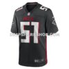 Mens Nike Black Deangelo Malone Atlanta Falcons Game Player Jersey Pi5110000