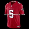 NFL028ed5G01-dccc5c Mens Nike Drake London Red Atlanta Falcons Vapor Fuse Sewn Down Limited Jersey