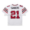 NFL0294d6G01-9f0a23 Mens Mitchell And Ness Deion Sanders White Atlanta Falcons 1989 Legacy Replica Jersey