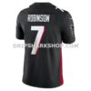 Mens Nike Bijan Robinson Black Atlanta Falcons Vapor Fuse Limited Jersey