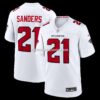 Mens Nike Deion Sanders White Atlanta Falcons Retired Player Game Jersey