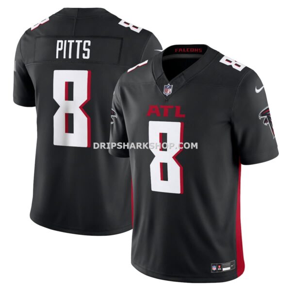 Mens Nike Kyle Pitts Black Atlanta Falcons Vapor Fuse Limited Jersey