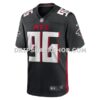 Mens Nike Zach Harrison Black Atlanta Falcons Team Game Jersey