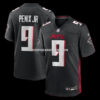Mens Nike Michael Penix Jr Black Atlanta Falcons Player Game Jersey