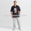 Mens Nike Michael Penix Jr Black Atlanta Falcons Player Game Jersey