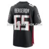 NFL02cdf5G02-b8090f Mens Nike Matthew Bergeron Black Atlanta Falcons Team Game Jersey