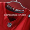 Mens Nike Michael Penix Jr Red Atlanta Falcons Vapor Fuse Sewn Down Limited Jersey