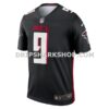 Mens Nike Michael Penix Jr Black Atlanta Falcons Legend Player Performance Top
