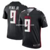 Mens Nike Michael Penix Jr Black Atlanta Falcons Legend Player Performance Top