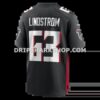 NFL02df2dG02-56e362 Mens Nike Chris Lindstrom Black Atlanta Falcons Game Jersey