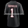 NFL02e1e4G02-4d93d3 Mens Nike Tua Tagovailoa Black Atlanta Falcons Alternate Game Jersey