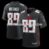 NFL02e788M01-8a8bcd Mens Nike Charlie Woerner Black Atlanta Falcons Game Jersey