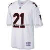 Mens Mitchell And Ness Deion Sanders White Atlanta Falcons Big And Tall 1992 Retired Player Replica Jersey Pi4995000