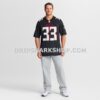 Mens Nike Michael Turner Black Atlanta Falcons Game Retired Player Jersey