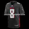 Mens Nike Kyle Pitts Black Atlanta Falcons Game Jersey